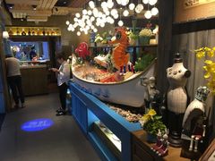 自助取餐区-领鲜活海鲜榴莲自助火锅(东门店)