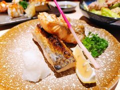 烤秋刀鱼-気楽亭和食料理(气乐亭大世界本店)