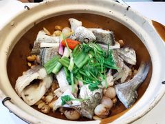砂锅盐焗鱼-山泉公馆酒家(广州东站店)