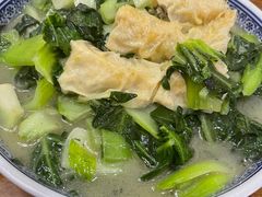 青菜炒响铃-芦茨金富饭庄·25年老字号·专做稻草鸡