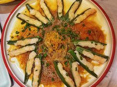 鲜虾酿秋葵-北平盛世·新京菜·北京烤鸭(劲松·双井店)