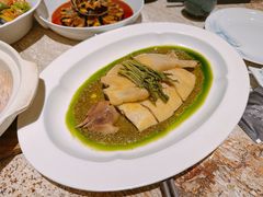 香椿油浸临安土鸡-尊蓝钱江豪华精选酒店-澜亭中餐厅