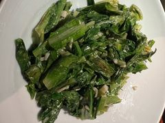 蒜蓉油麦菜-绿茶餐厅(蓝色港湾店)