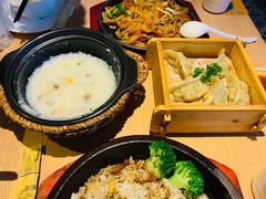 皮蛋瘦肉粥-花少爷·鲜虾干贝粥(延安万达店)