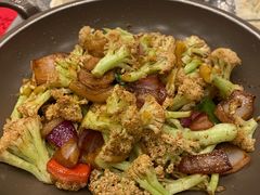 干锅有机花菜-侬佳蒸菜馆(听潮店)