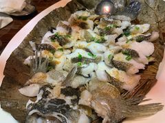 鸡枞菌蒸笋壳鱼-万丽轩·粤菜(王府井金茂万丽酒店)