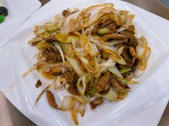 葱爆羊肉-百年认一力 太原老字号 (桥头街店)