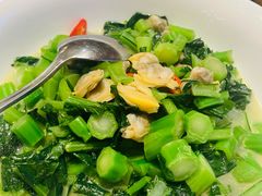 蛤肉菜心-新白鹿餐厅(龙游路总店·杭帮菜名店)