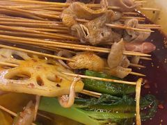 -拈签一笑黄牛肉辣卤串串
