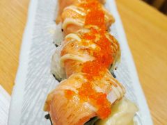 纹火三文鱼反卷-林妈妈村·日式料理(宝山万达店)