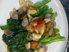 五彩斑斓爆菜心-鲜味食族水产·海鲜餐厅