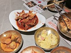 -草家酱蟹炭火烤肉店(珲春南路一店)