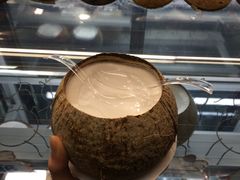 -椰爺爺·椰子冻砵仔糕