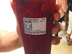 车厘子茶-LELECHA乐乐茶(上海五角场万达广场店)