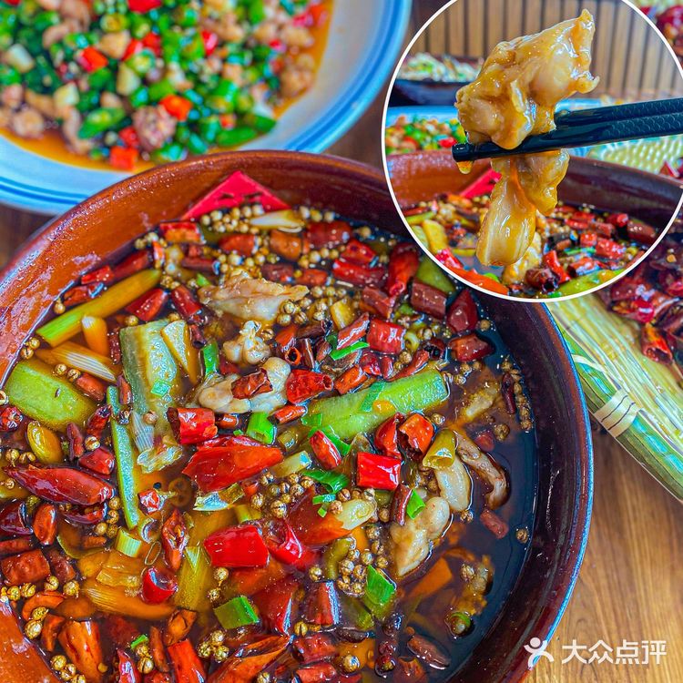 二刷藏在解放碑写字楼里的地道重庆江湖菜🔥