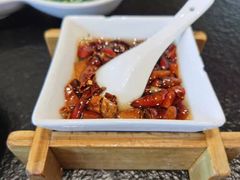 现炸辣椒油-阳坊胜利涮羊肉(阳坊老店)