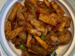 山药烧鹿筋-江南赋(内蒙古大厦店)