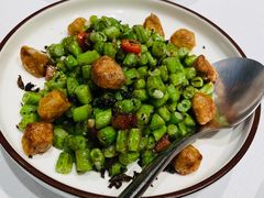 榄菜鹅肝干煸四季豆-北京厨房(SKP店)