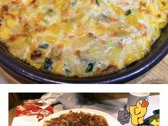 烤盘内的芝士玉米-韩宫宴烤肉·料理(苏州中心店)