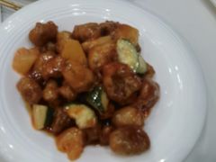 菠萝咕咾肉-功德林素菜饭庄(前门店)
