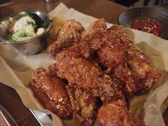 韩式炸鸡-包装马车·韩国料理·포장마차