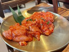 秘制鸡腿肉-牧童禧肉社·韩国炭火烤肉店(中粮祥云小镇店)