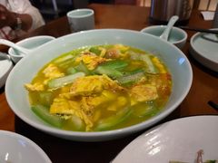 河虾丝瓜烩蛋角-三凤酒家·百年无锡菜(清扬茂业店)