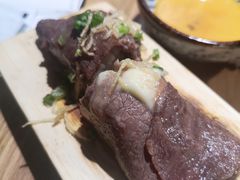 火男和牛榴莲握-今崎烧·关西寿喜烧专门店(永庆坊店)