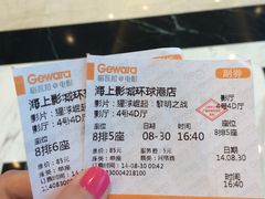 票根-AMG海上明珠影城(上海环球港RealDCinema店)