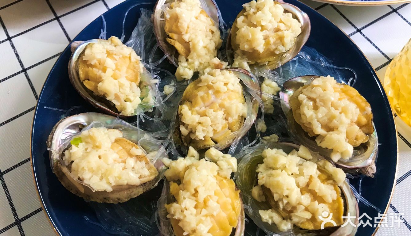 白松元配方的泡菜煎饼饼 鬼见愁蒜茸粉丝蒸小鲍鱼