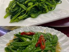 荷兰豆-美味海鲜大排档(明发美食地标店)