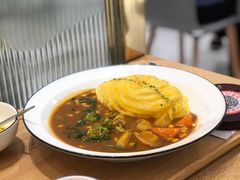蔬菜咖喱蛋包饭套餐-池奈·咖喱蛋包饭(熙地港店)