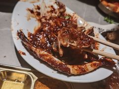 -草家酱蟹炭火烤肉店(珲春南路一店)