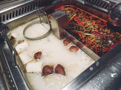 菌菇麻辣鸳鸯锅-海底捞火锅(万象城店)