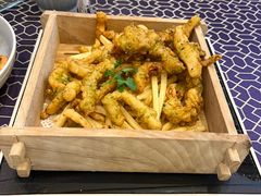 软炸苔条鱿鱼-上海安亭别墅花园酒店