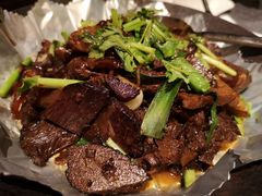 干煸带皮黄牛肉-采悦轩中餐厅·粤菜·海南菜(神州半岛喜来登度假酒店)