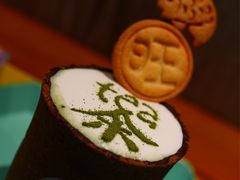 饼干杯奶盖茶-茶是一枝花泡茶店