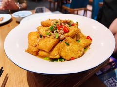 香椿煎特制豆腐-7017浙菜•建德味(市心北路店)