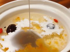 缤纷雪燕浸桃胶-揽季锅物会.福建黄鱼.海鲜姿造(五四路店)