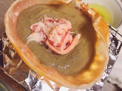 蟹酱拌蟹肉-蟹道乐(道顿堀本店)