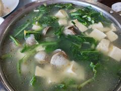 青蛤豆腐汤-天津包子铺·海鲜家常菜(北戴河店)