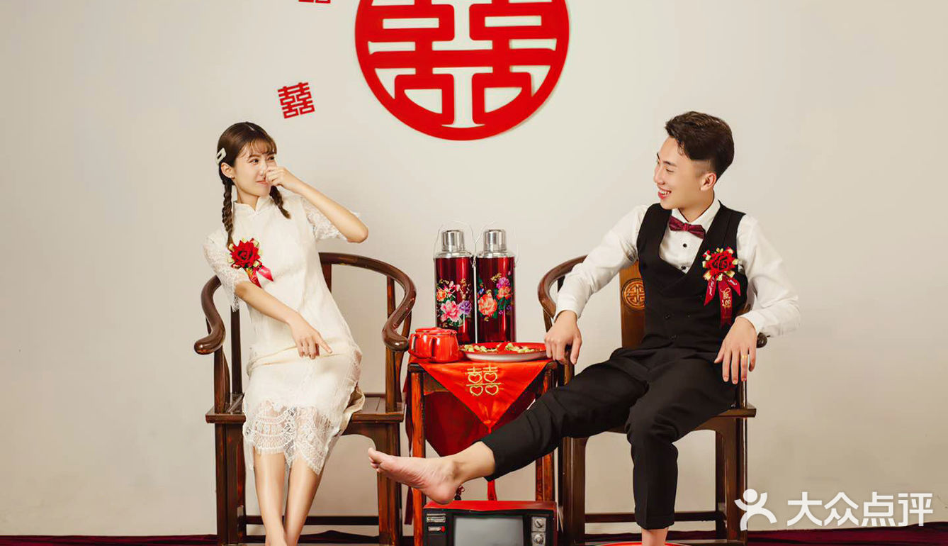 搞怪新🉑中式婚纱摄影要你好看！
