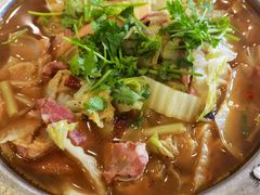 白菜羊肉煲-黄狗猪头肉(运河路店)