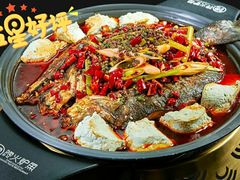 麻辣豆花烤清江鱼-馋火炉鱼(新世界百货望京店)