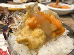 酱蟹拌饭-普乐酱蟹(coex店)