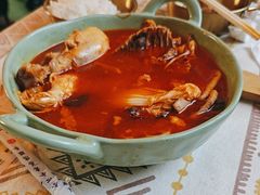 -满格嗦新疆椒麻鸡火锅.炒米粉(川大江安校区店)