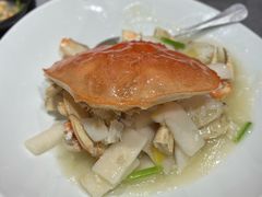 蟹炒年糕-香雪海饭店中餐厅(人民桥店)