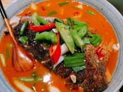 煎大头鱼煮豆腐-静一餐厅·湖北菜(前门创始店)