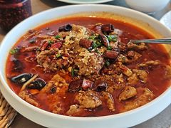 水煮牛肉-川旺角川粤融合菜•海景餐厅(星海广场店)