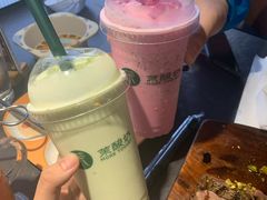 牛油果奶昔-茉酸奶(松江开元地中海店)